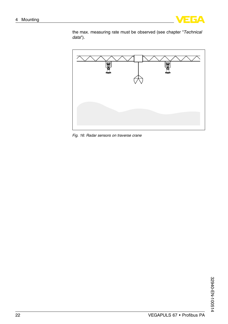 VEGA VEGAPULS 67 (≥ 2.0.0 - ≤ 3.8) Proﬁbus PA User Manual | Page 22 / 68