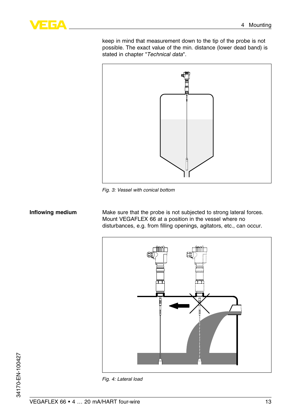 VEGA VEGAFLEX 66 (-20…+250°C) 4 … 20 mA_HART four-wire User Manual | Page 13 / 56