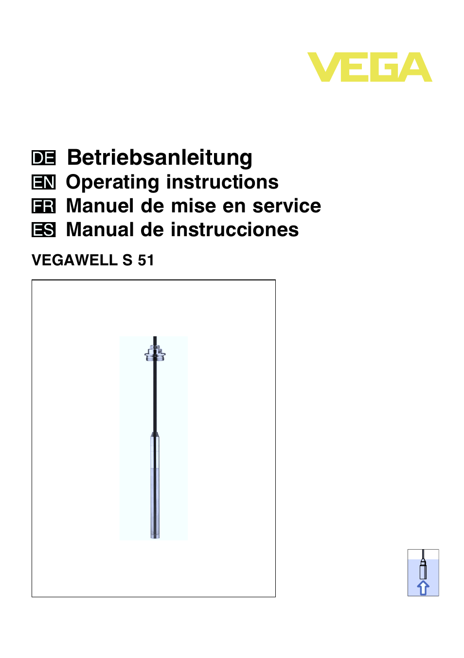 VEGA VEGAWELL S 51 User Manual | 52 pages