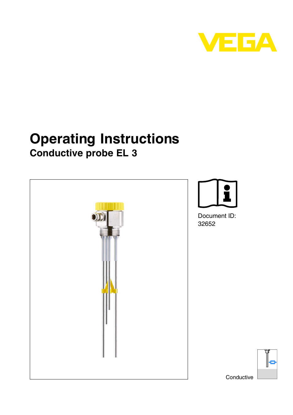 VEGA EL 3 Conductive probe User Manual | 24 pages