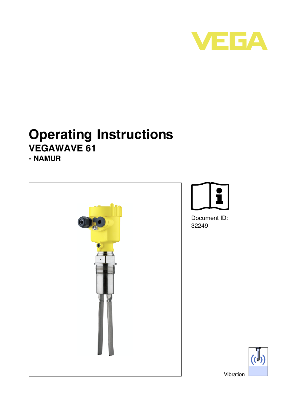 VEGA VEGAWAVE 61 - NAMUR User Manual | 40 pages