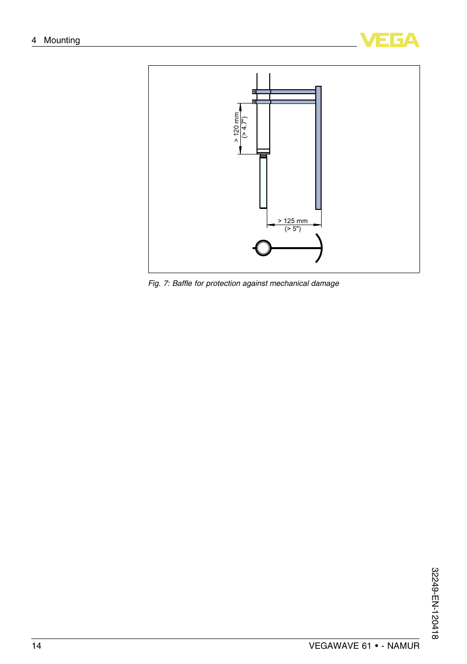 VEGA VEGAWAVE 61 - NAMUR User Manual | Page 14 / 40