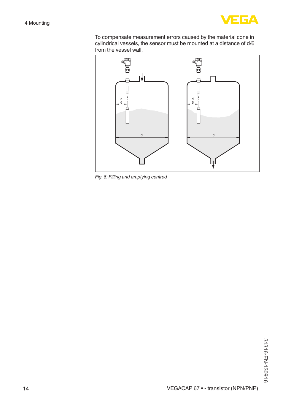 VEGA VEGACAP 67 - transistor (NPN_PNP) User Manual | Page 14 / 40