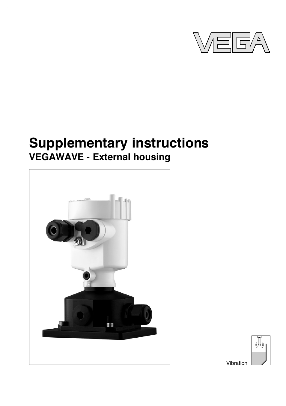 VEGA VEGAWAVE - External housing User Manual | 20 pages