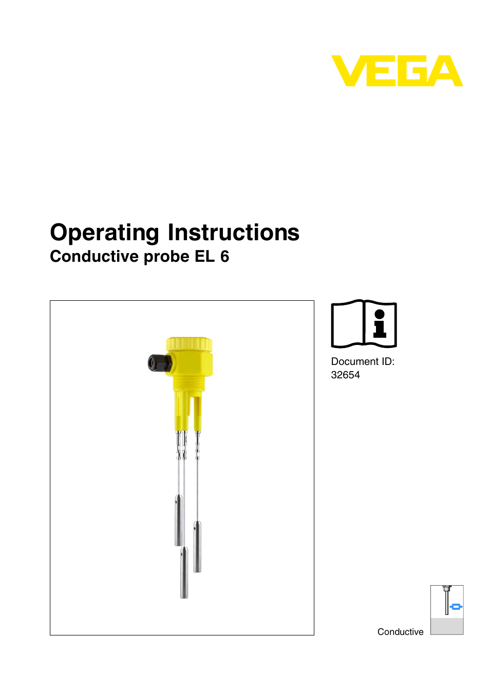 VEGA EL 6 Conductive probe User Manual | 24 pages