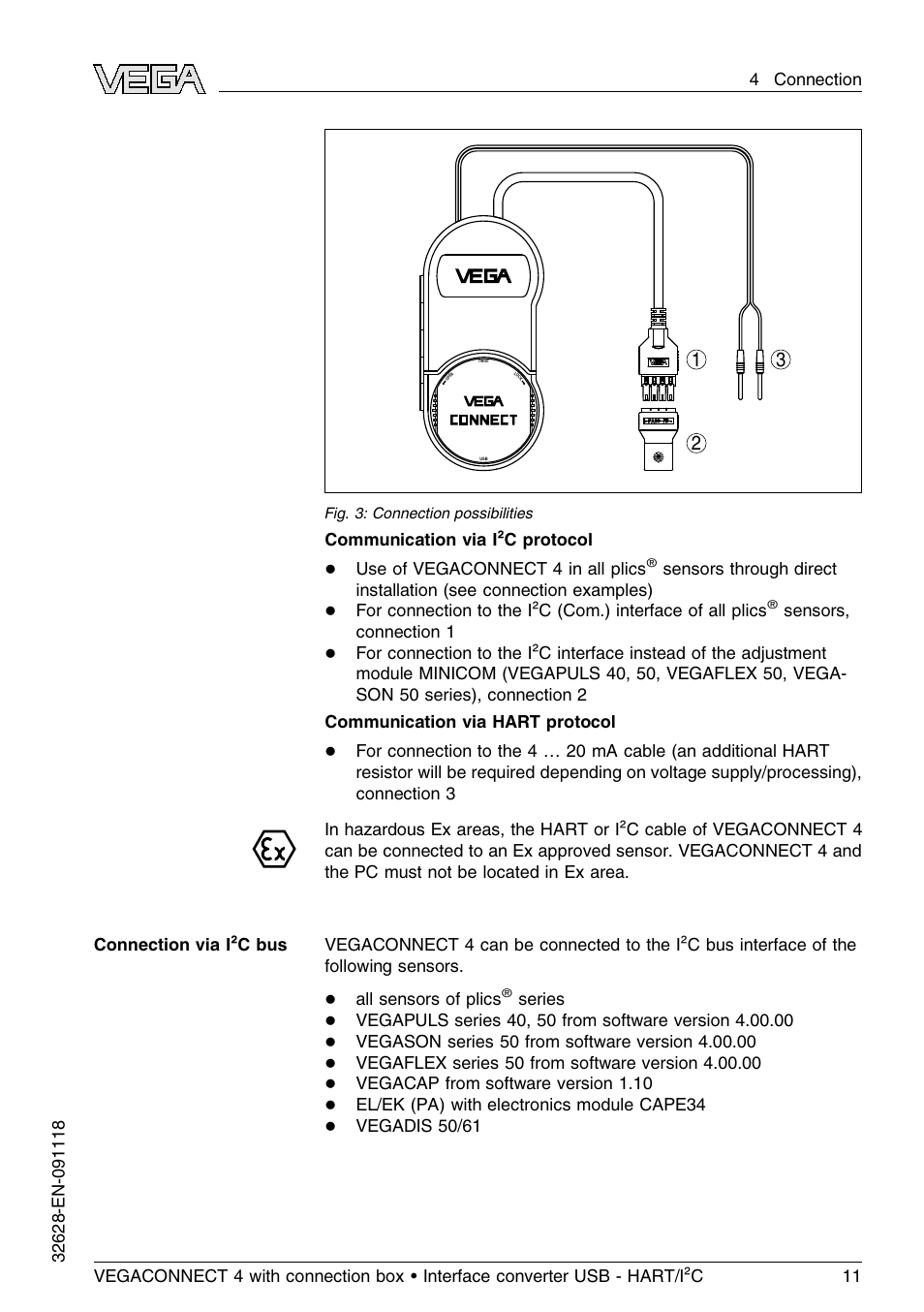 VEGA VEGACONNECT 4 User Manual | Page 11 / 24