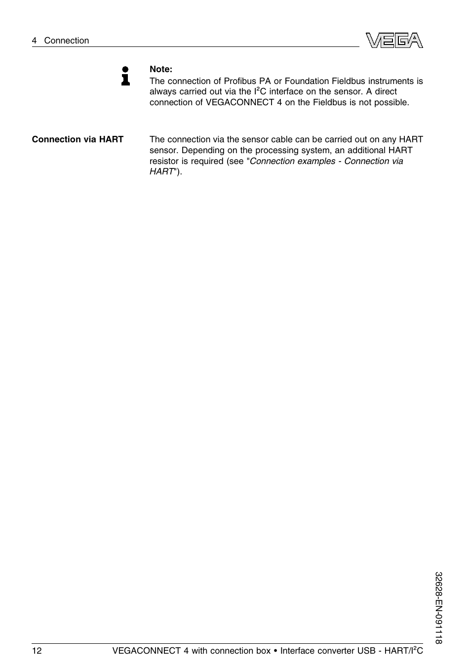 VEGA VEGACONNECT 4 User Manual | Page 12 / 24