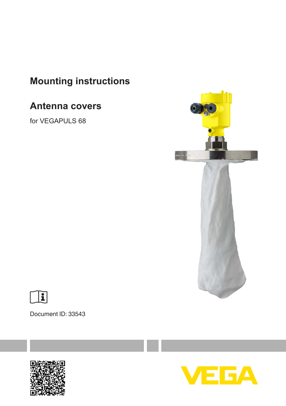 VEGA VEGAPULS 68 Antenna covers User Manual | 20 pages