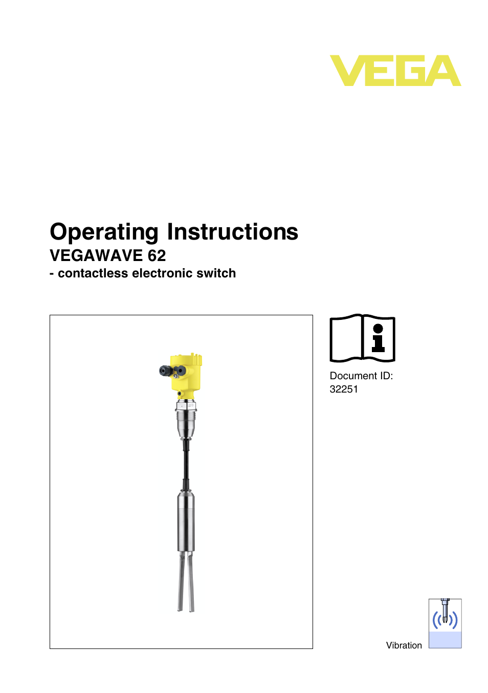 VEGA VEGAWAVE 62 - contactless electronic switch User Manual | 36 pages
