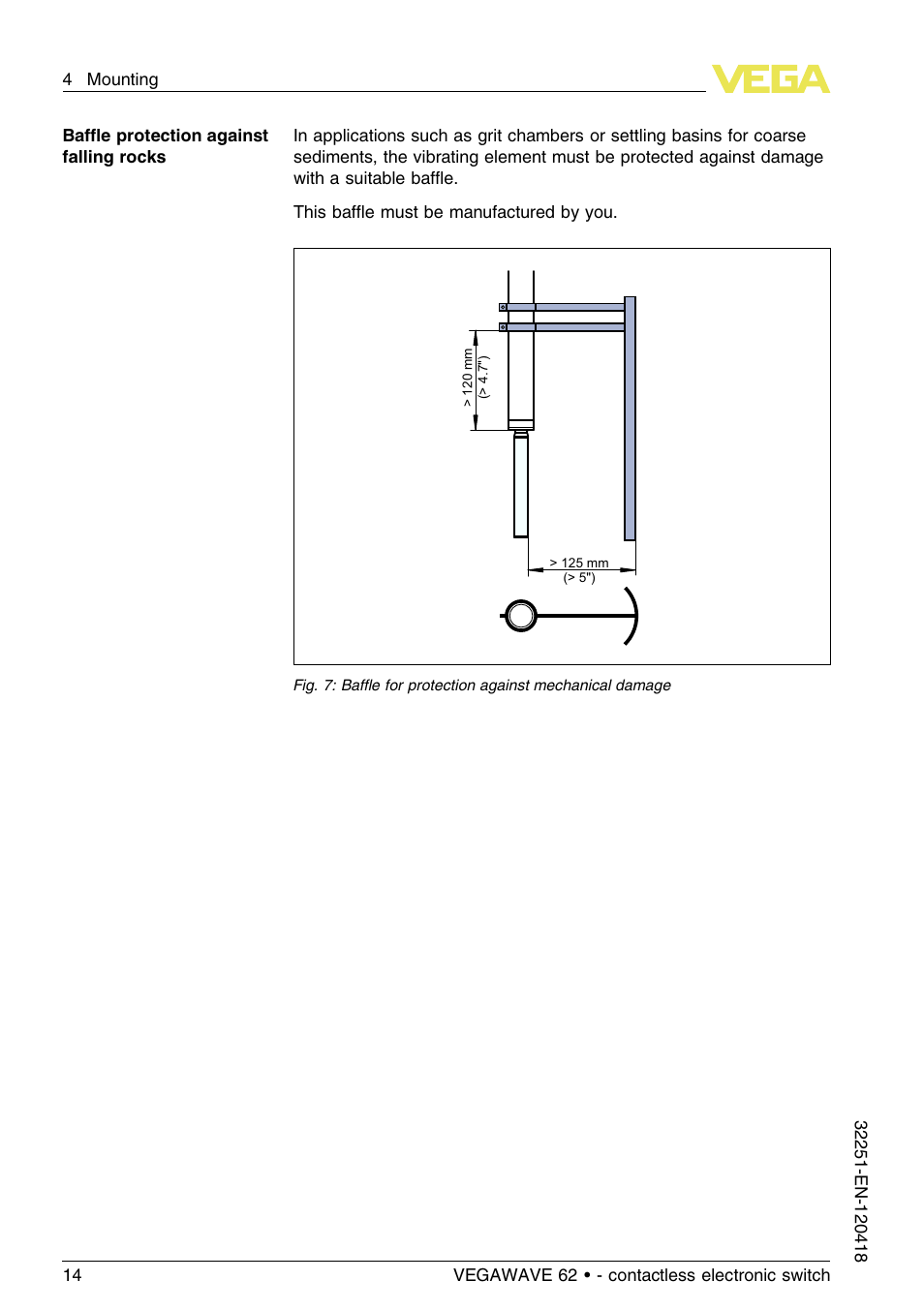 VEGA VEGAWAVE 62 - contactless electronic switch User Manual | Page 14 / 36