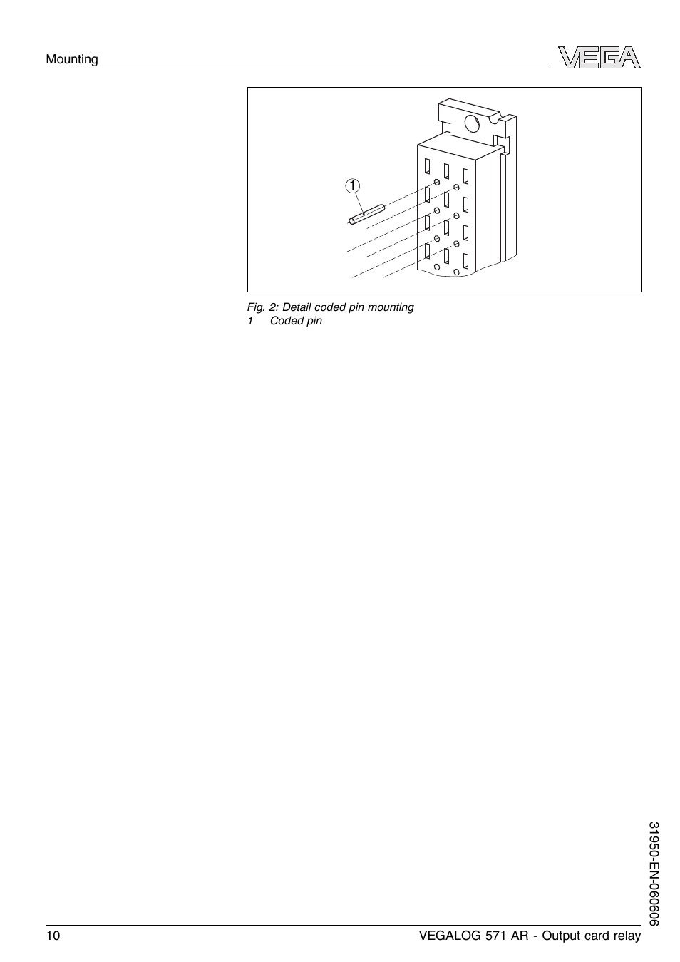 VEGA VEGALOG 571 AR User Manual | Page 10 / 24