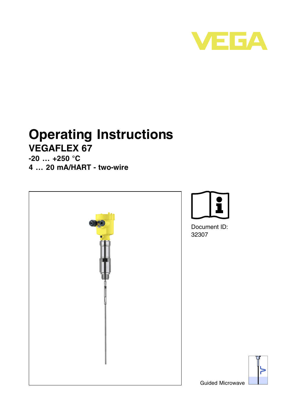 VEGA VEGAFLEX 67 (-20…+250°C) 4 … 20 mA_HART two-wire User Manual | 64 pages