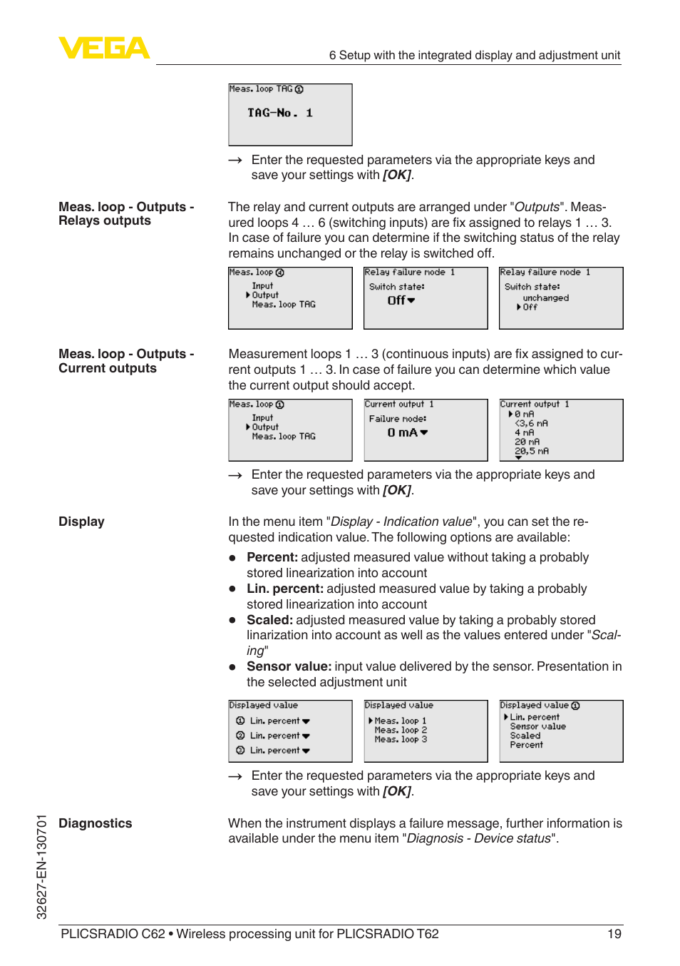 VEGA PLICSRADIO R62 Wireless processing unit User Manual | Page 19 / 40