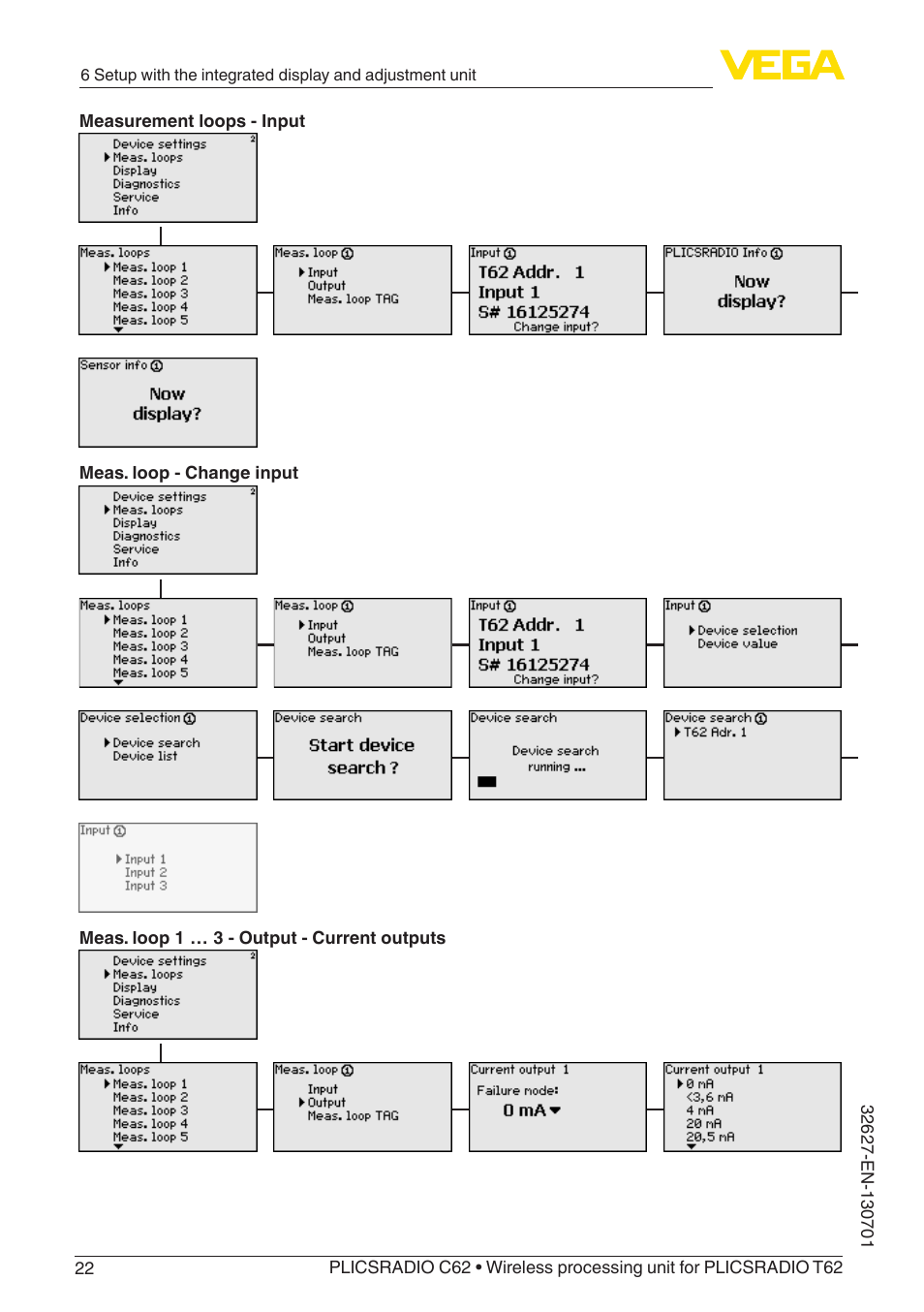VEGA PLICSRADIO R62 Wireless processing unit User Manual | Page 22 / 40