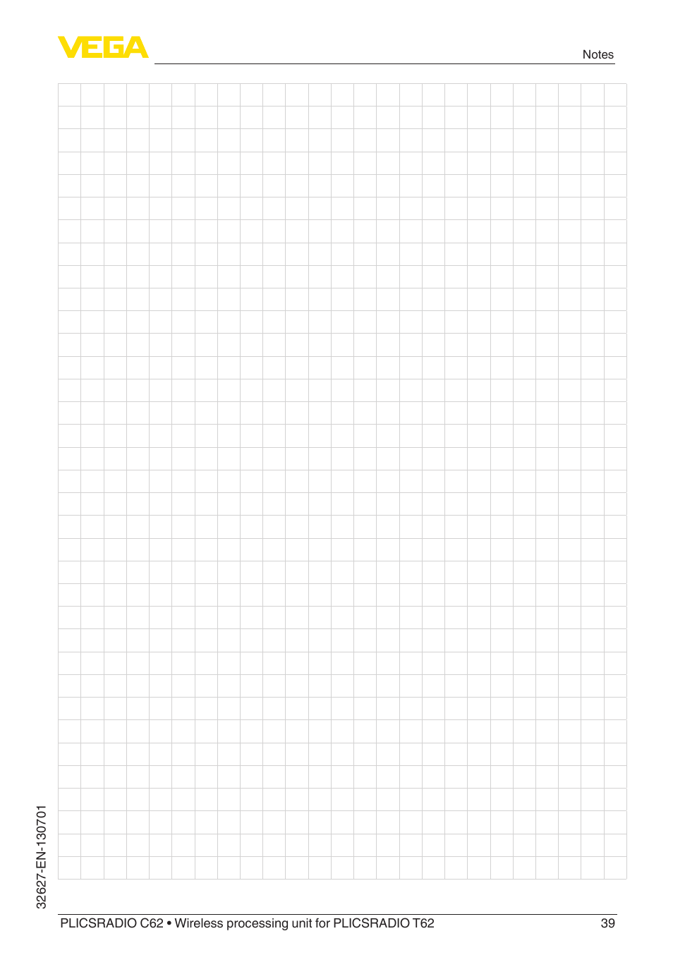 VEGA PLICSRADIO R62 Wireless processing unit User Manual | Page 39 / 40