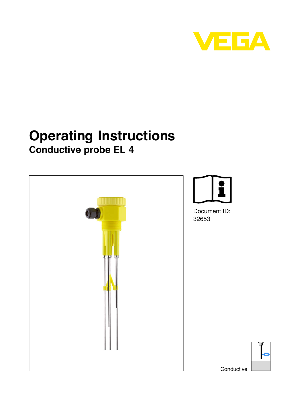 VEGA EL 4 Conductive probe User Manual | 24 pages