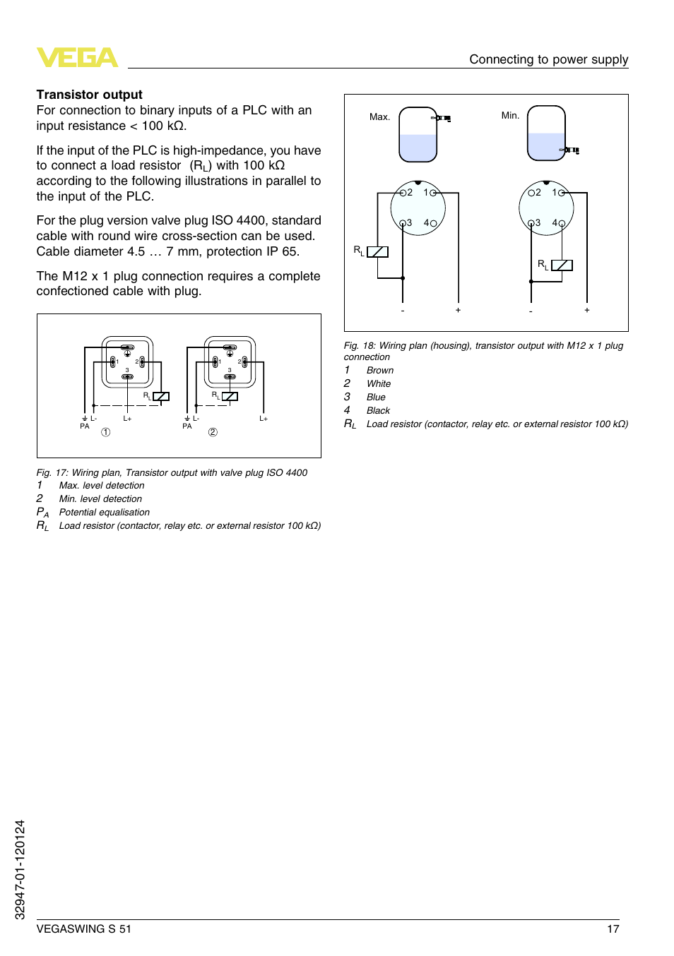 VEGA VEGASWING S 51 User Manual | Page 17 / 48