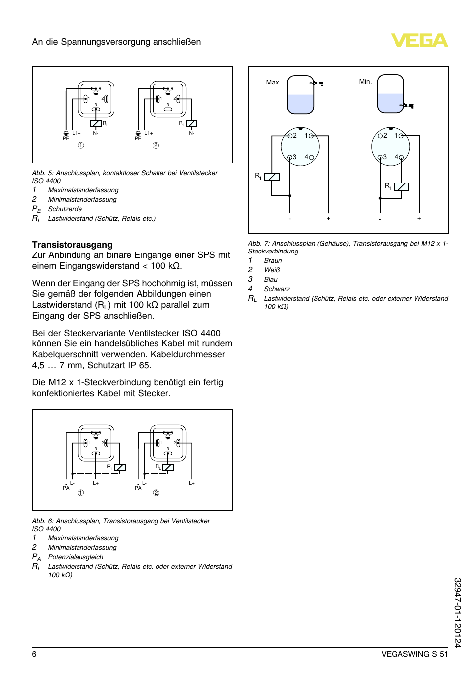 VEGA VEGASWING S 51 User Manual | Page 6 / 48