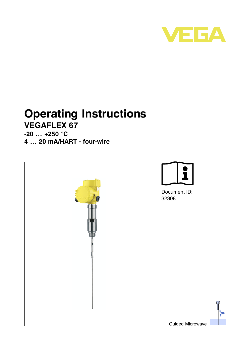 VEGA VEGAFLEX 67 (-20…+250°C) 4 … 20 mA_HART four-wire User Manual | 56 pages