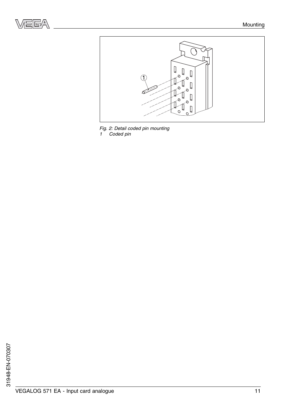 VEGA VEGALOG 571 EA User Manual | Page 11 / 24
