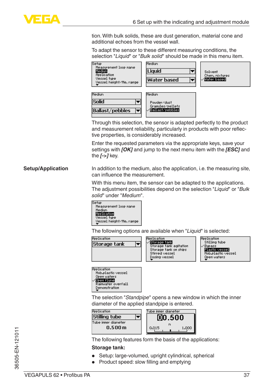 VEGA VEGAPULS 62 (≥ 2.0.0 - ≥ 4.0.0) Profibus PA User Manual | Page 37 / 88