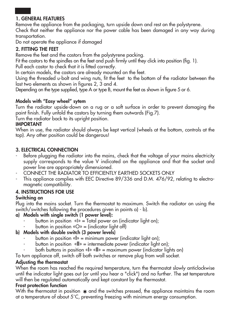 DeLonghi H 590510 User Manual | Page 4 / 33