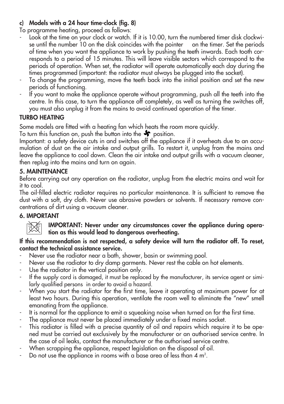 DeLonghi H 590510 User Manual | Page 5 / 33