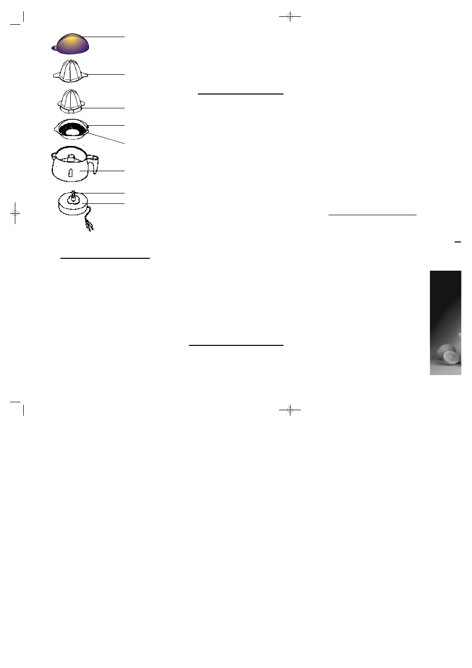 Tefal 830931 MANGO User Manual | 1 page