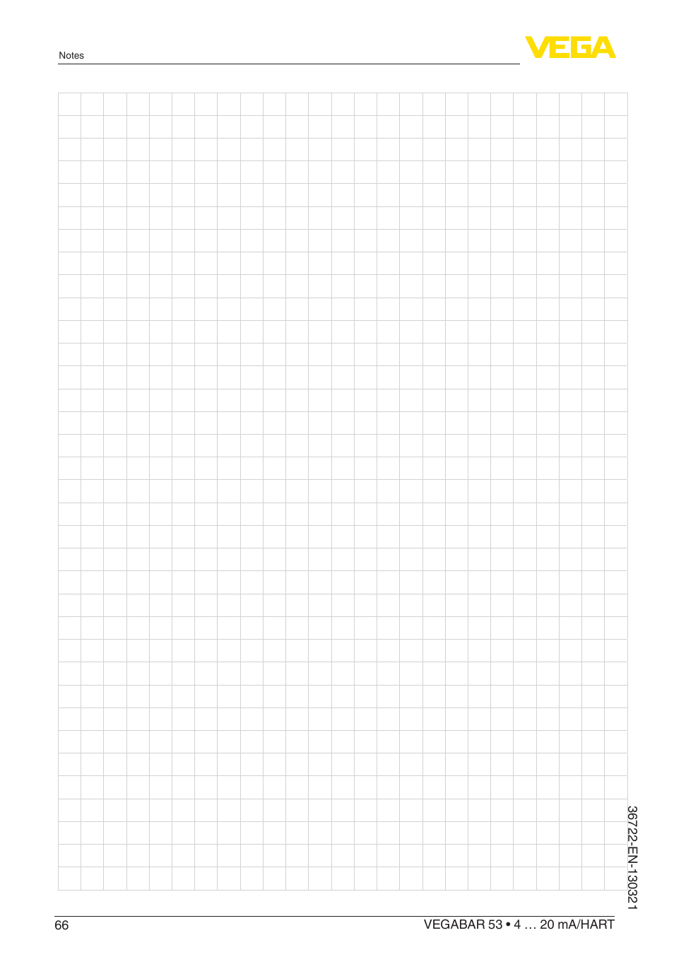 VEGA VEGABAR 53 4 … 20 mA_HART User Manual | Page 66 / 68