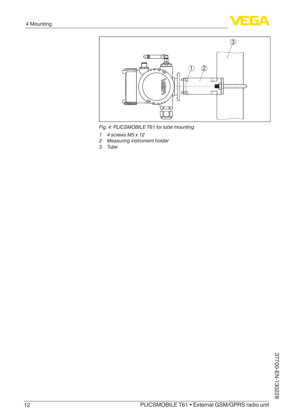 VEGA PLICSMOBILE T61 User Manual | Page 12 / 40
