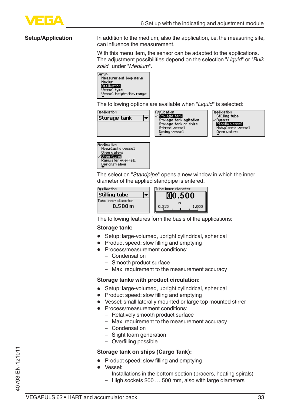 VEGA VEGAPULS 62 (≥ 2.0.0 - ≥ 4.0.0) HART and accumulator pack User Manual | Page 33 / 76