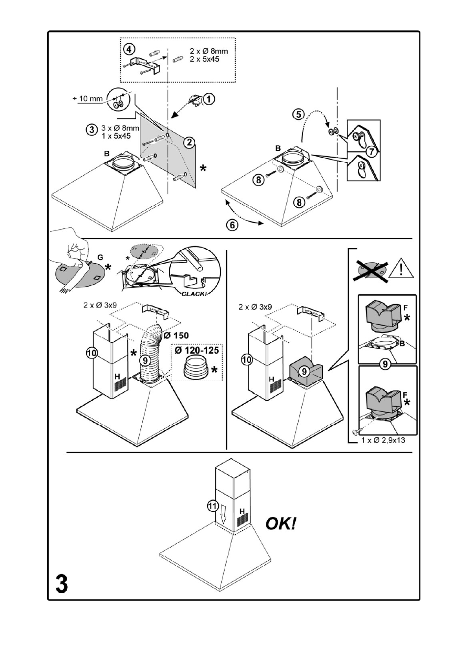LADEN HCH 600 WH User Manual | Page 3 / 36