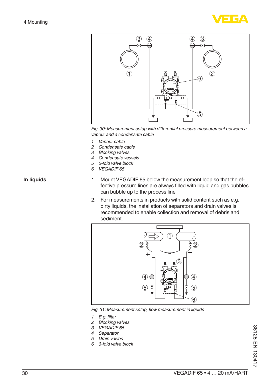 VEGA VEGADIF 65 4 … 20 mA_HART User Manual | Page 30 / 100