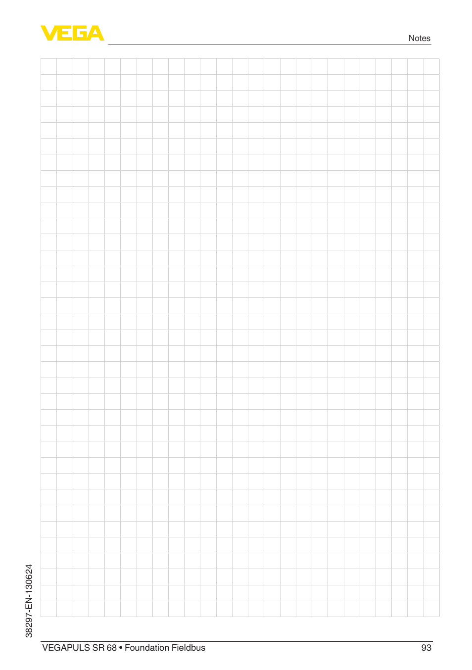 VEGA VEGAPULS SR 68 Foundation Fieldbus User Manual | Page 93 / 96