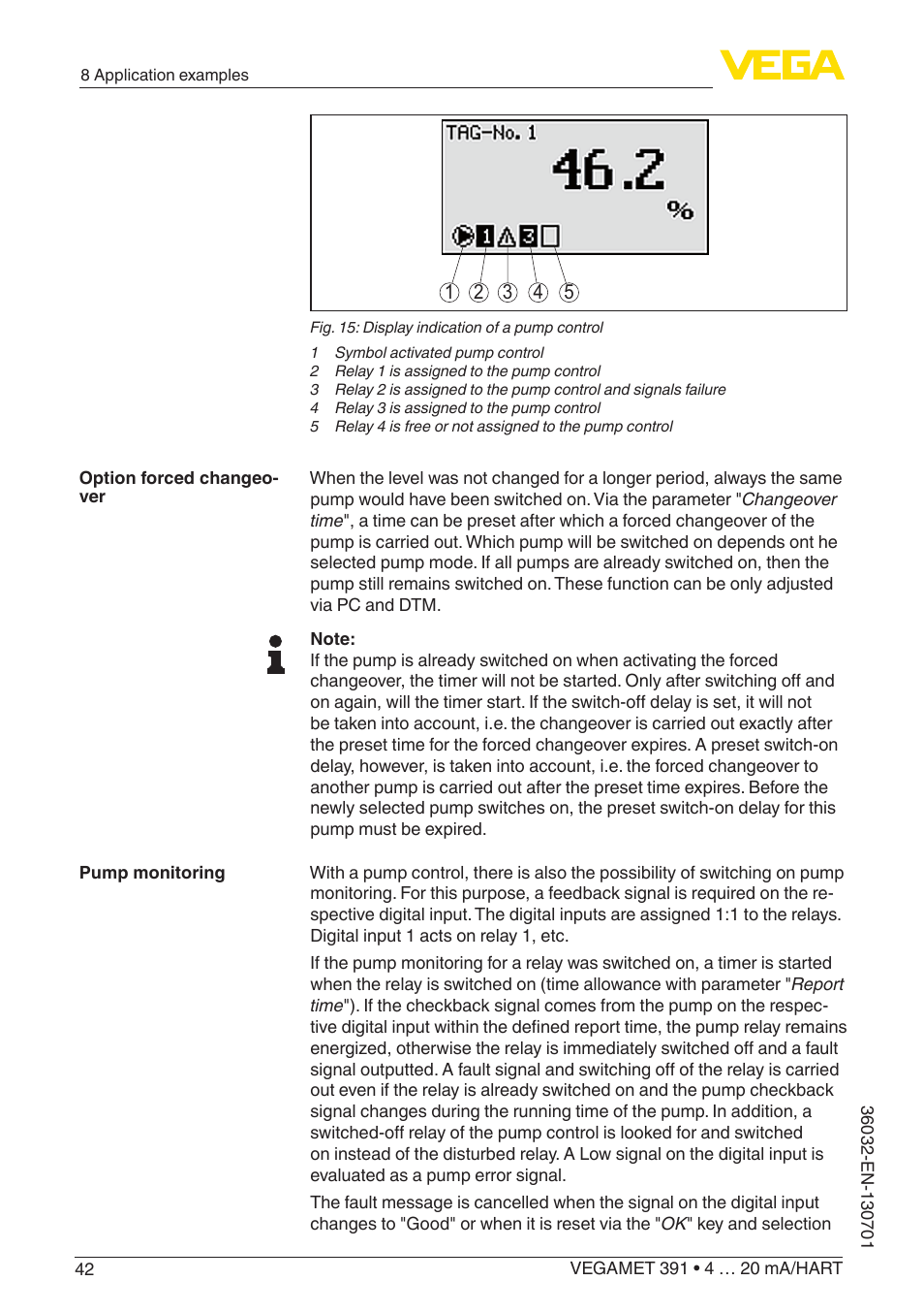 VEGA VEGAMET 391 4 … 20 mA_HART User Manual | Page 42 / 64