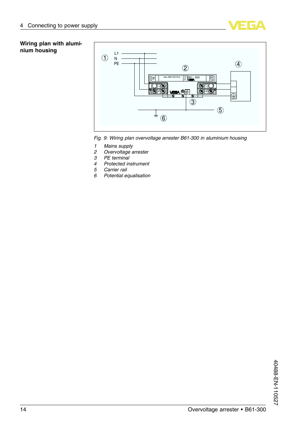 VEGA B61-300 User Manual | Page 14 / 20