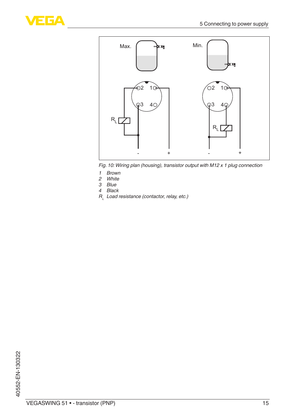 VEGA VEGASWING 51 - transistor (PNP) User Manual | Page 15 / 32