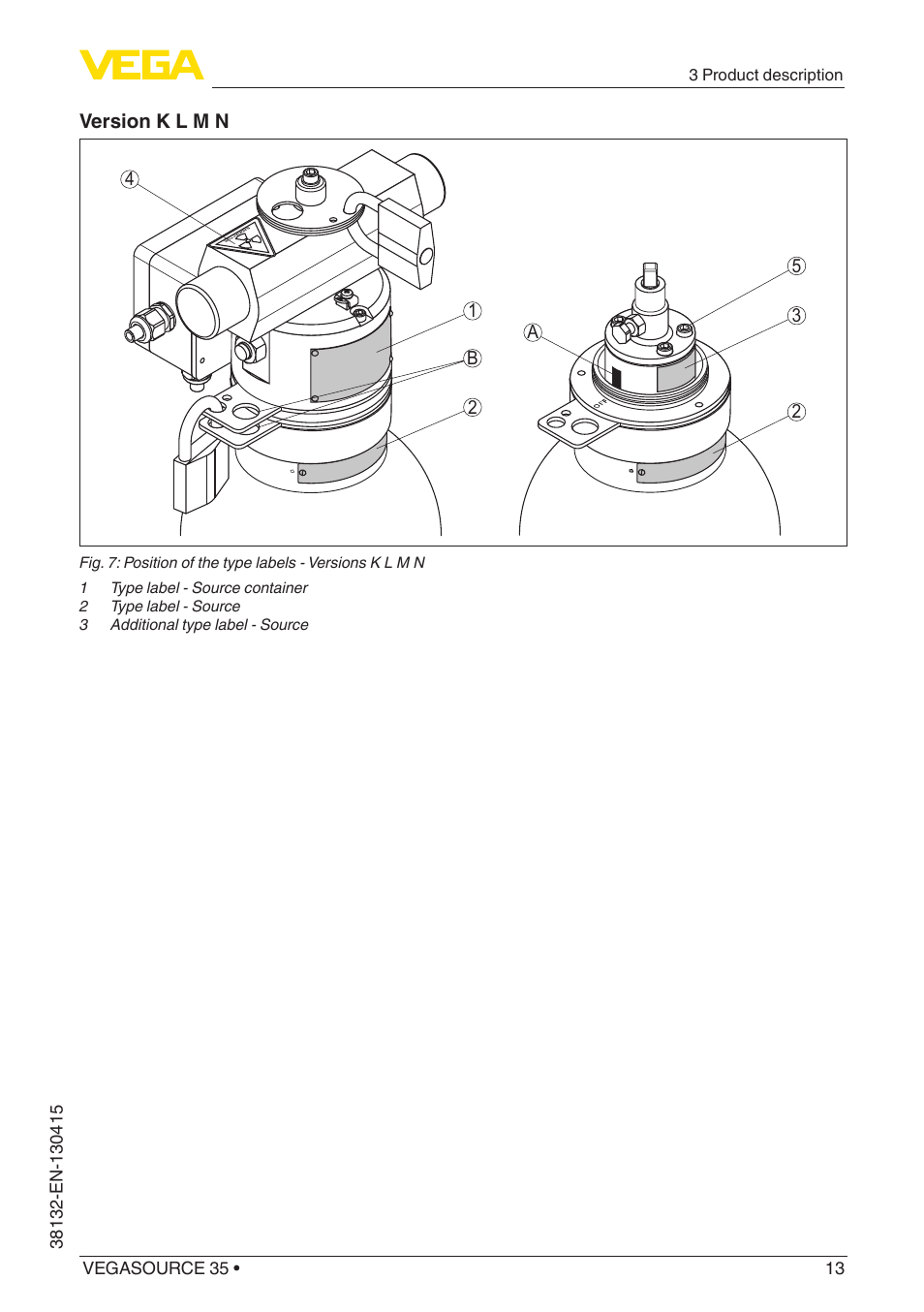 VEGA VEGASOURCE 35 User Manual | Page 13 / 64