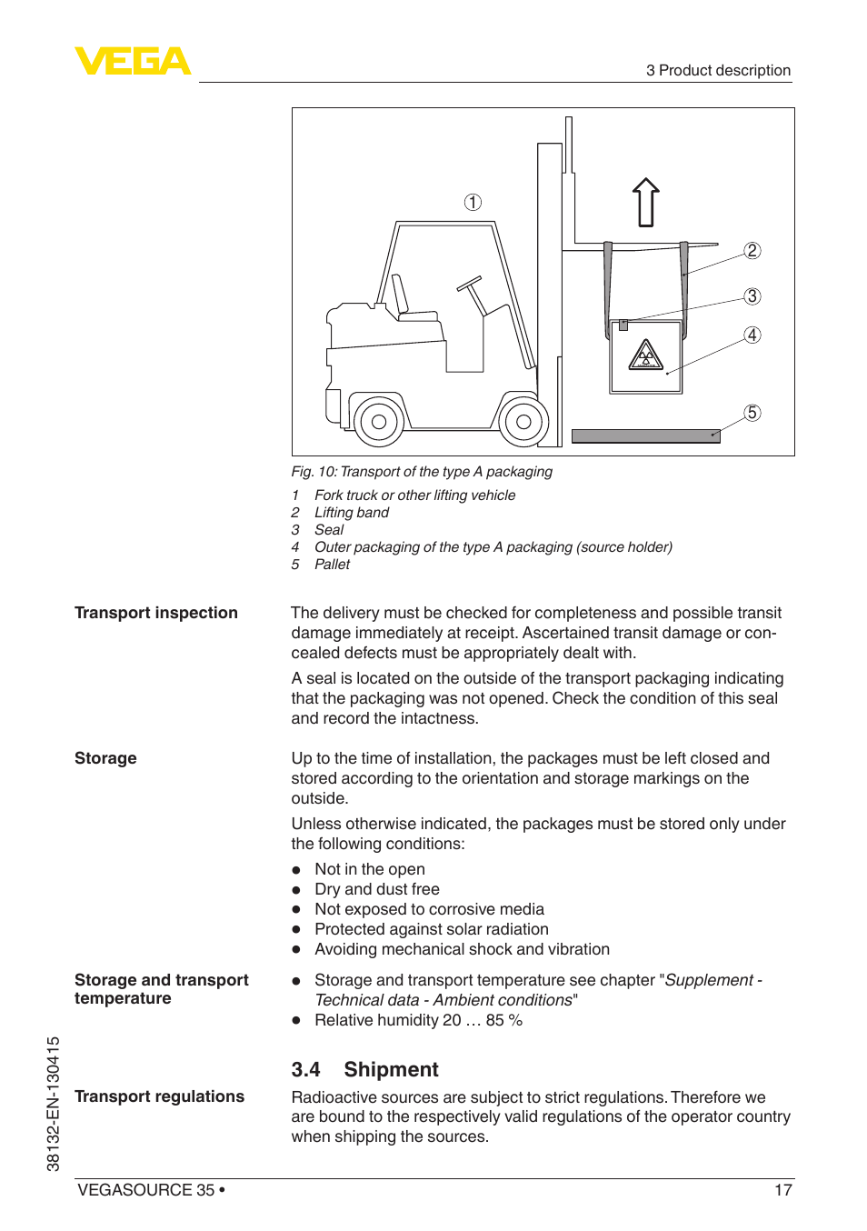 VEGA VEGASOURCE 35 User Manual | Page 17 / 64