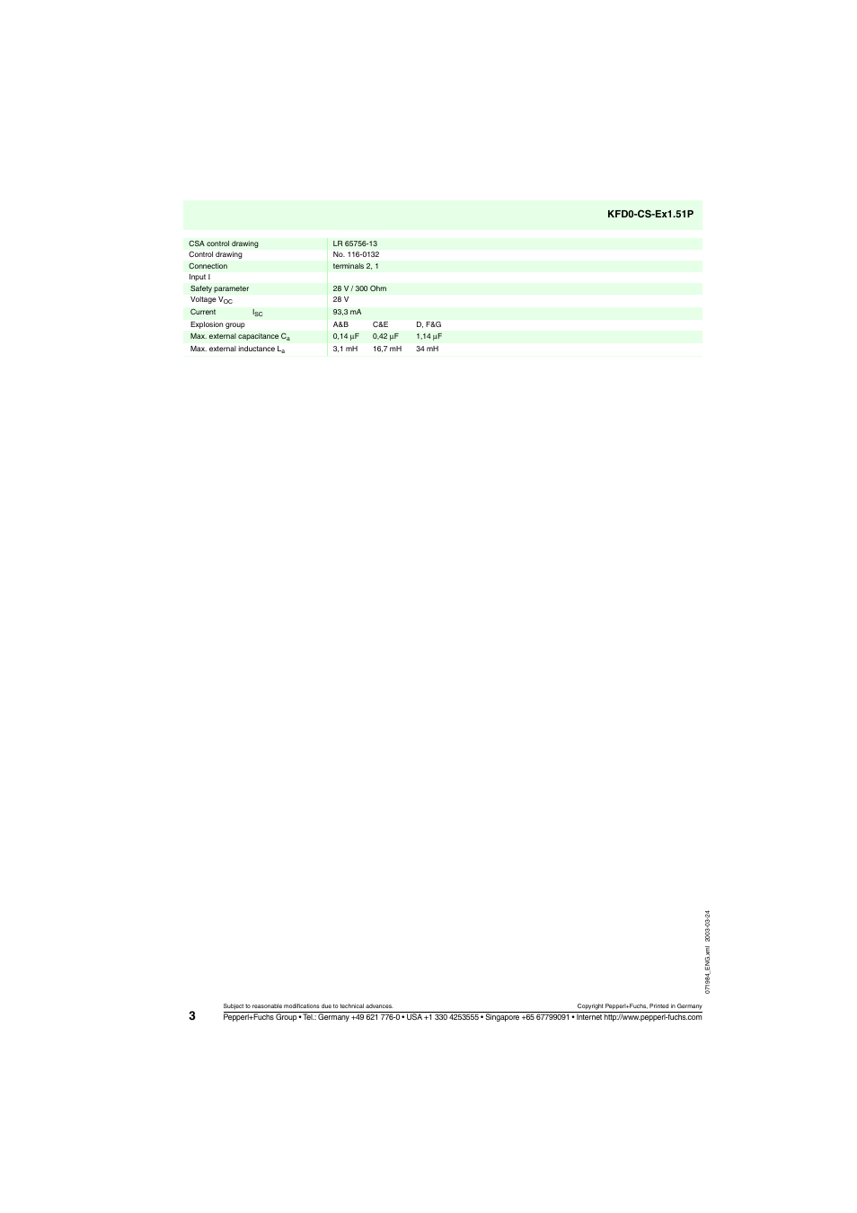 Kfd0-cs-ex1.51p | VEGA KFD0-CS-Ex1.51P User Manual | Page 3 / 3
