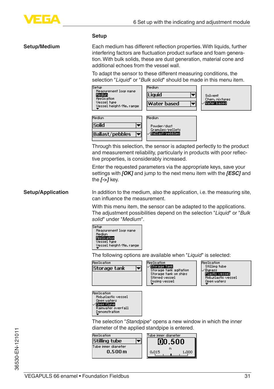 VEGA VEGAPULS 66 (≥ 2.0.0 - ≥ 4.0.0) enamel Foundation Fieldbus User Manual | Page 31 / 80
