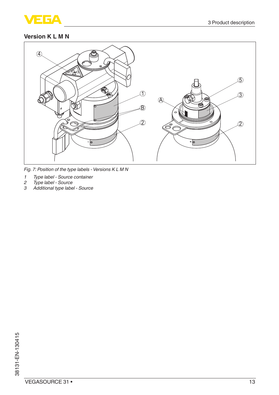 VEGA VEGASOURCE 31 User Manual | Page 13 / 64