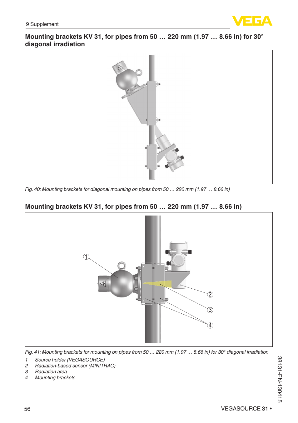 VEGA VEGASOURCE 31 User Manual | Page 56 / 64