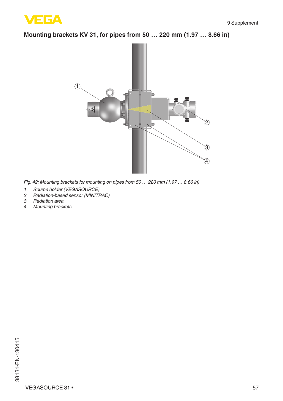 VEGA VEGASOURCE 31 User Manual | Page 57 / 64