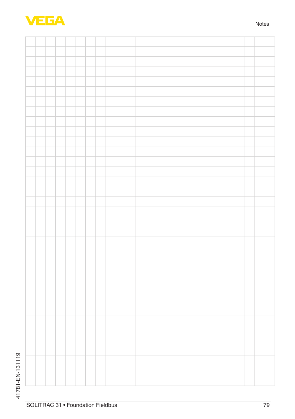 VEGA SOLITRAC 31 Foundation Fieldbus User Manual | Page 79 / 80