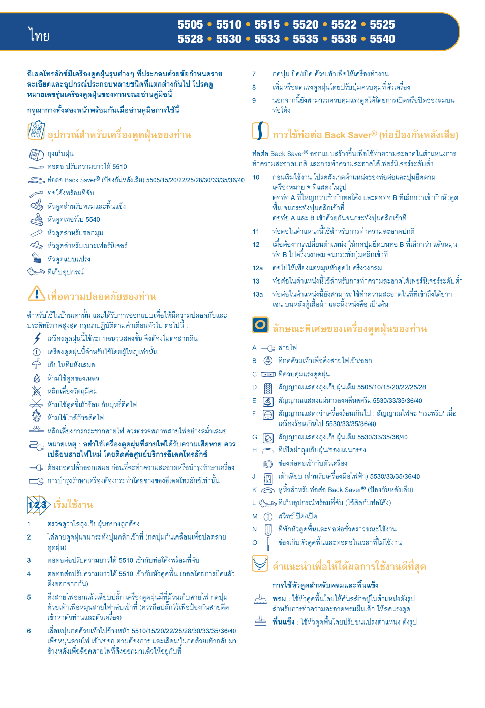 Electrolux OXYGEN Z 5520 User Manual | Page 63 / 79