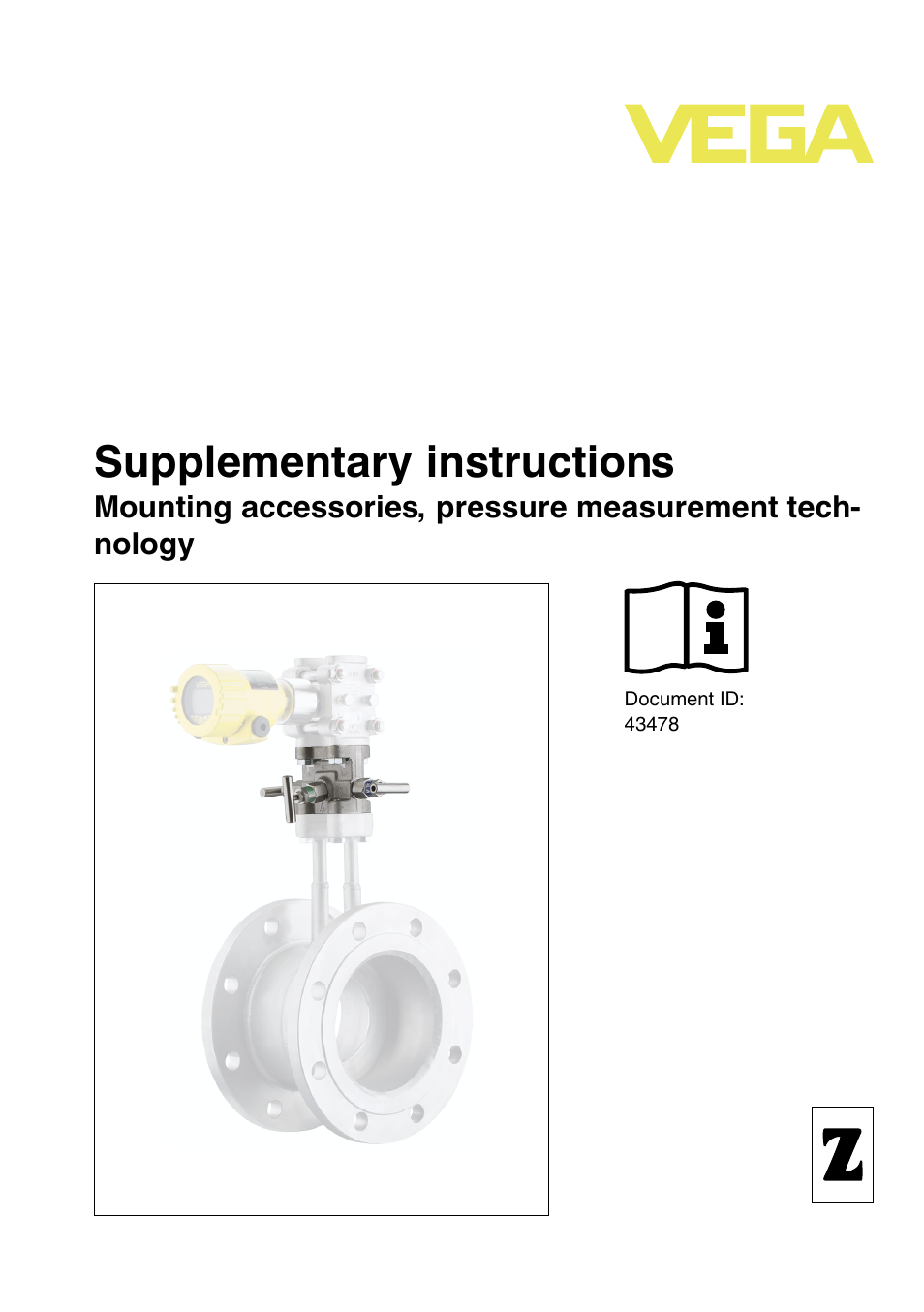 VEGA Mounting accessories, pressure measurement technology User Manual | 32 pages