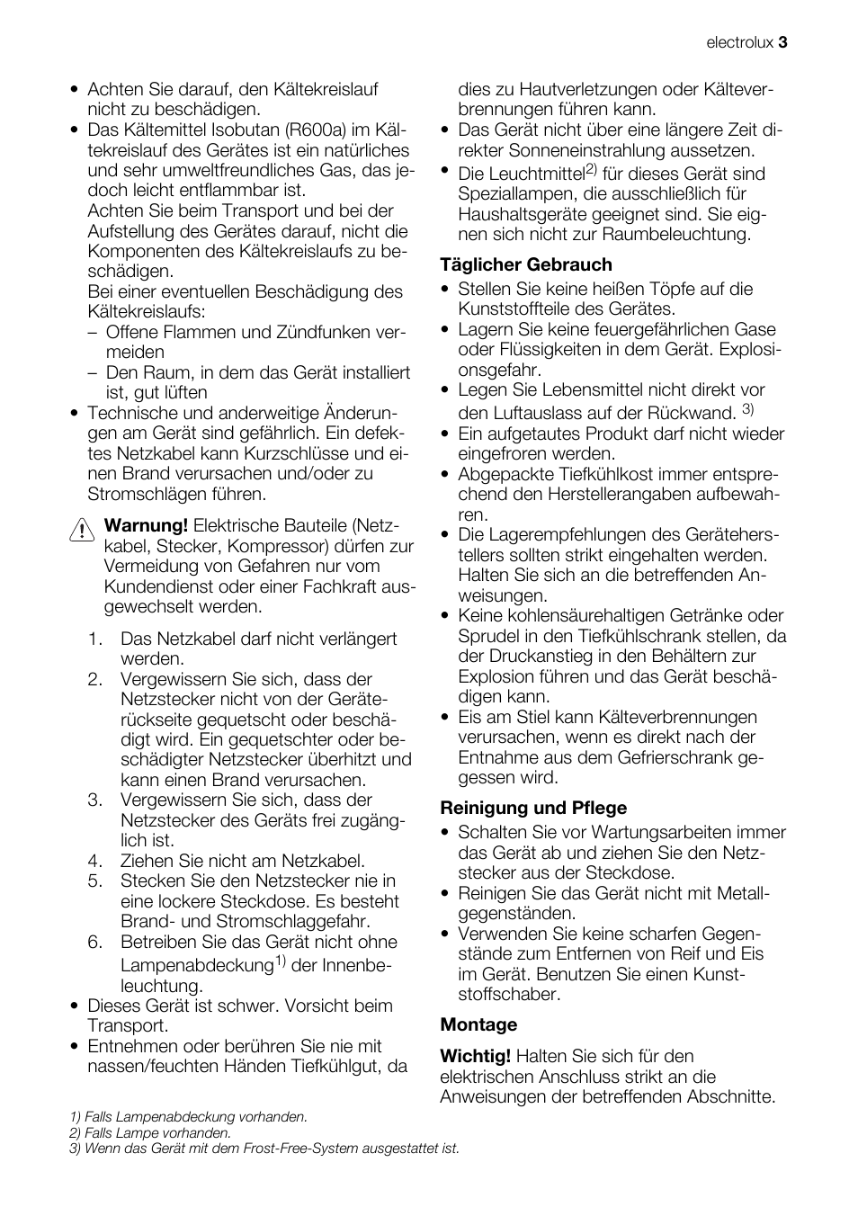 Electrolux IG 123020 N User Manual | Page 3 / 44