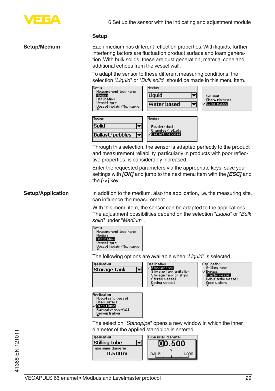 VEGA VEGAPULS 66 (≥ 2.0.0 - ≥ 4.0.0) enamel Modbus and Levelmaster protocol User Manual | Page 29 / 80