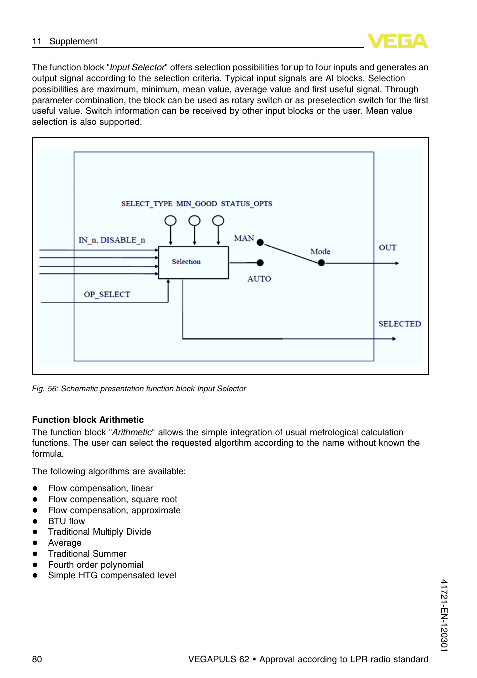 VEGA VEGAPULS 62 (≥ 2.0.0 - ≥ 4.0.0) Foundation Fieldbus Approval according to LPR radio standard User Manual | Page 80 / 96